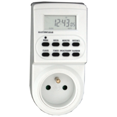 Priza programabila digitala, 230V