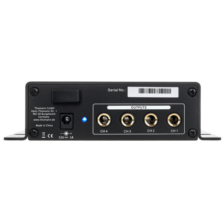 Procesor audio DSP 4 canale the t.racks DSP 4x4 Mini