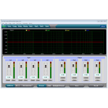 Procesor Crossover the t.racks DSP 4x4 Mini