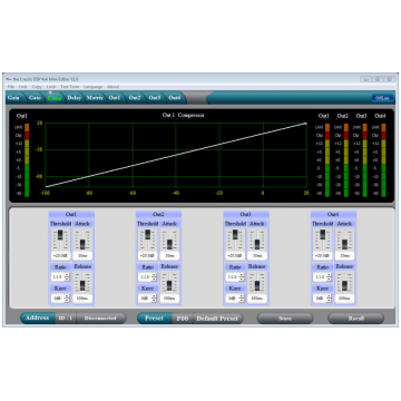 Procesor Crossover the t.racks DSP 4x4 Mini