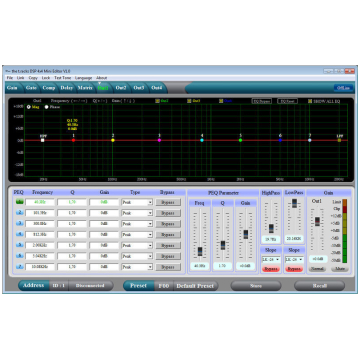 Procesor Crossover the t.racks DSP 4x4 Mini