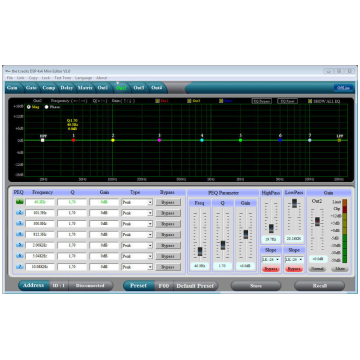 Procesor Crossover the t.racks DSP 4x4 Mini