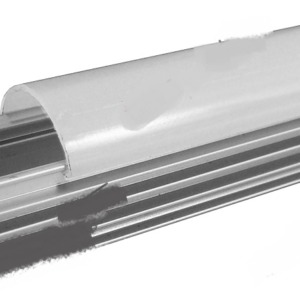 Profil LED Drept Ecran Rotund Mat 1m