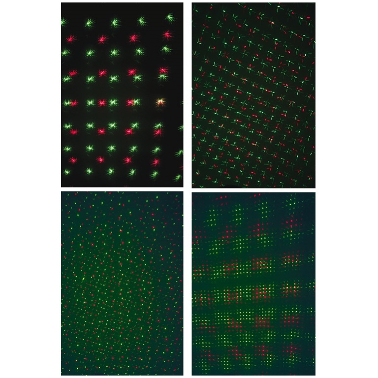 Proiector Laser Ibiza Light Rosu-Verde 