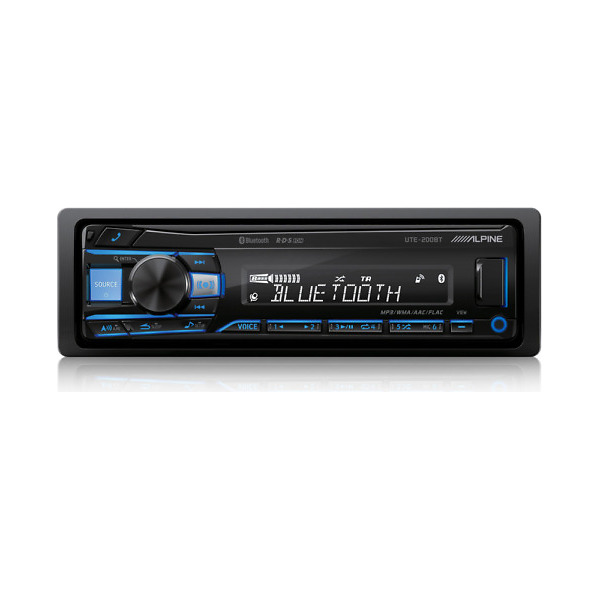 Radio Auto Alpine UTE-200BT, Bluetooth, 4x50W