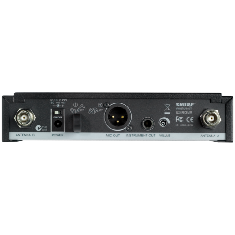 Receiver pentru Microfon Instrument Shure SLX 4
