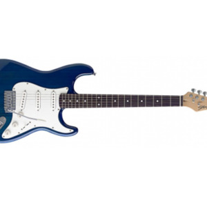 Chitara electrica Stagg S300-TB Transparent Blue - Stagg