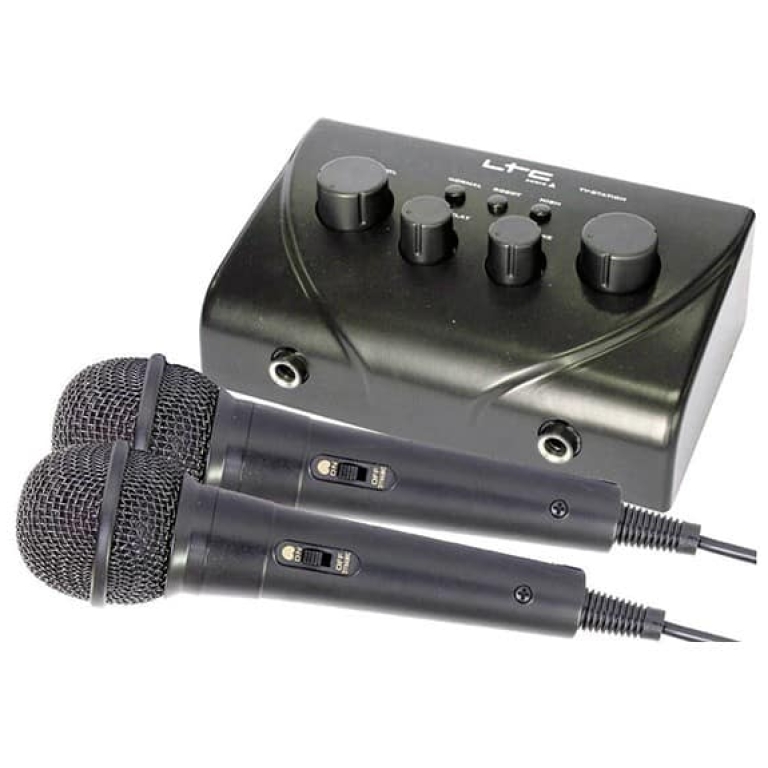 Set Microfoane cu Mixer Karaoke Eco Set