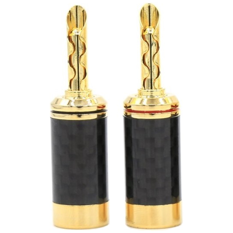 Set Mufe Banana Baioneta L-Audio CE202-Gold