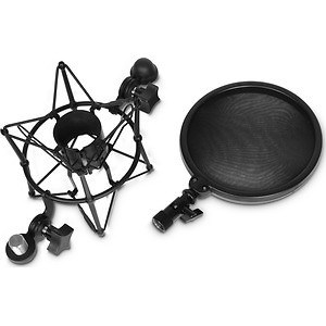 Set Shock Mount cu pop filtru Adam Hall Stands DSM 400