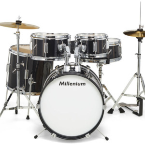 Set Tobe Acustice Millenium Focus Junior Drum Set Black - Millenium