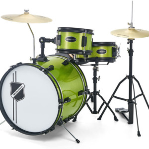 Set Tobe Acustice Millenium Youngster Drum Green - Millenium