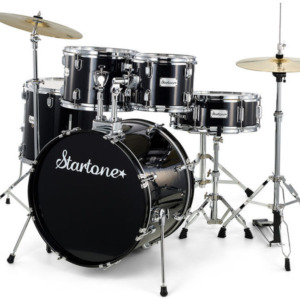 Set Tobe Startone Star Drum Set Studio Black - Startone