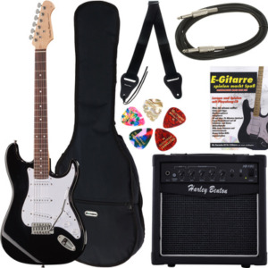 Harley Benton G13 BK - Set Chitara Electrica