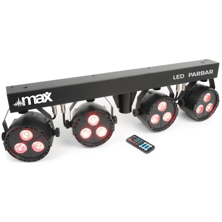 Set lumini cu stativ Max Light LED Parbar 4