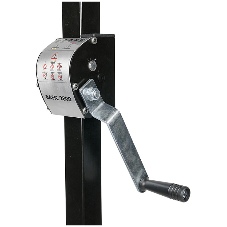 Showtec Basic 2800, Stativ cu manivela 