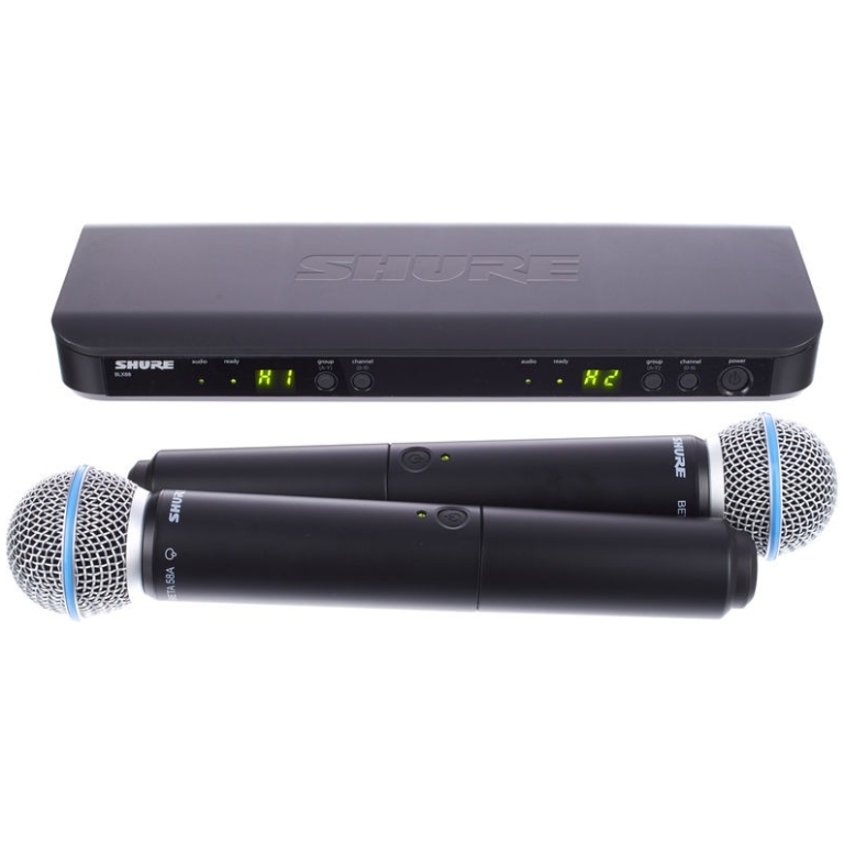 Microfon Wireless Shure BLX288/Beta58 Combo