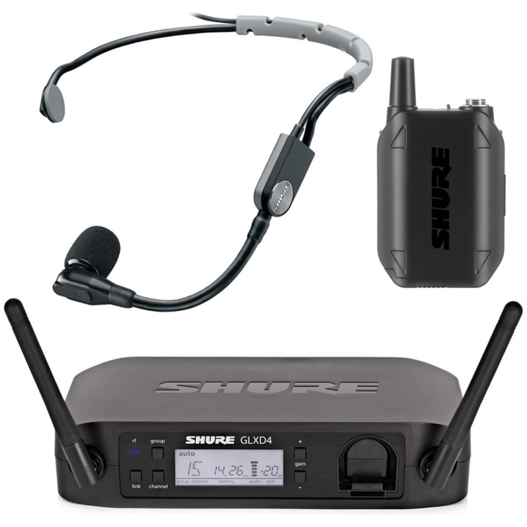 Set microfon wireless SHURE GLXD14/SM35