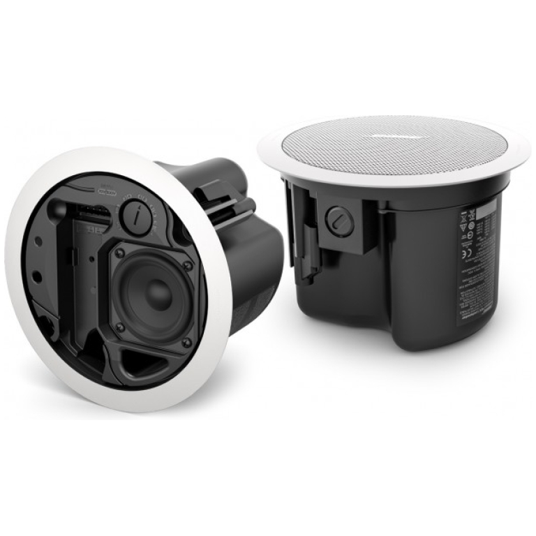 Sistem boxe tavan Bose FS2C alb cu Amplificator Bose IZA190HZ 