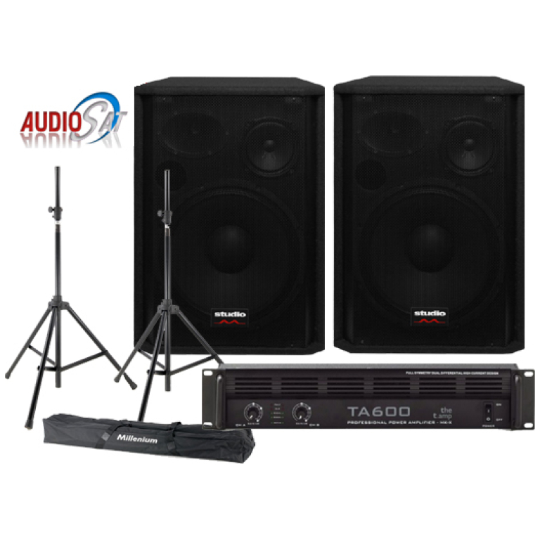 Sistem audio portabil Compact 15-3 - AL700 cu stative