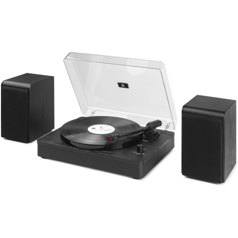 Sistem Pick-up cu boxe Audizio RP330, Bluetooth, negru