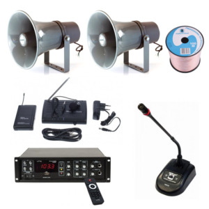 Sistem Sonorizare Biserica A9, pentru exterior