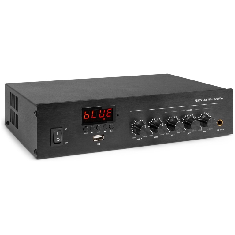 Sistem audio restaurant 8 boxe albe aplicate, bluetooth, USB, FM