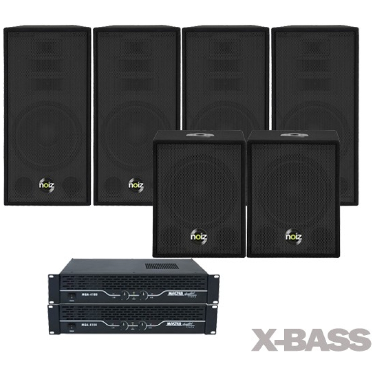 Sistem audio Pub Dj Box Deep Sound, 1500W