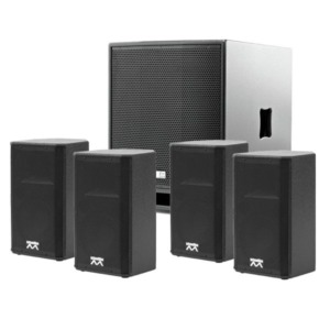 Sistem audio activ Acoustic Power 4, bas 18 inch, 4 boxe, 800W