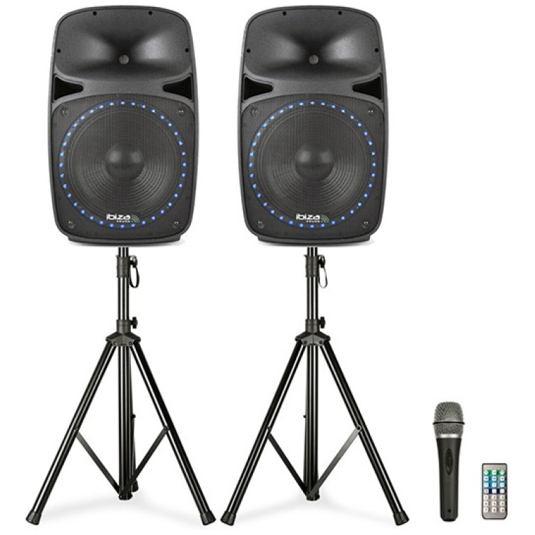 Sistem audio activ Ibiza PKG12A SET