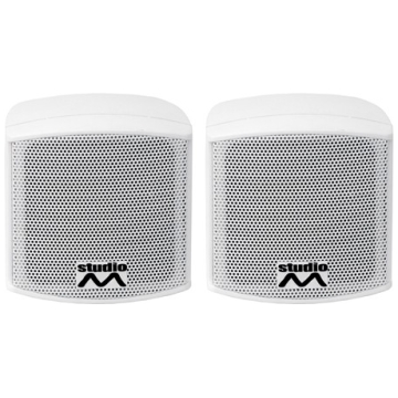 Sistem audio ambiental cu bas activ Atmos Omni 25 6.1 Alb