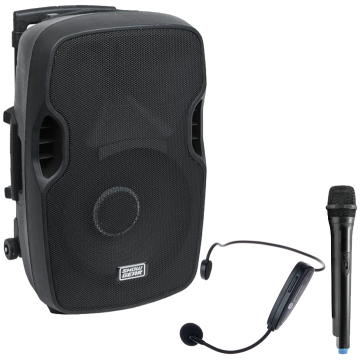 Sistem audio portabil Sport, Sala fitness, Atmos Sport 2, microfon wireless headset