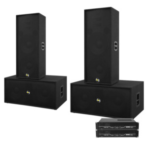 Sistem boxe sonorizare club Deep Sound 2000W