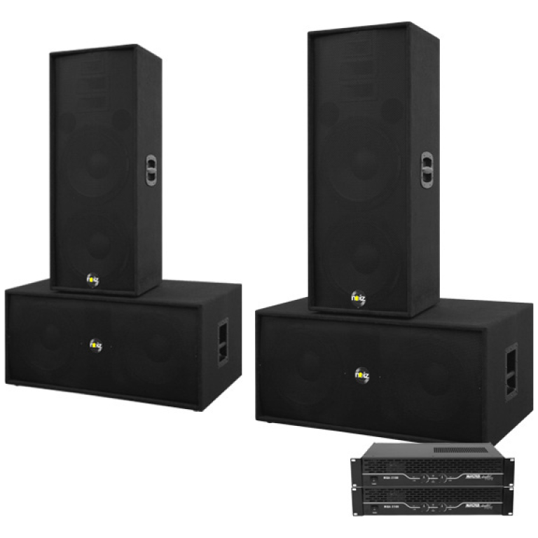 Sistem boxe sonorizare club Deep Sound 2000W