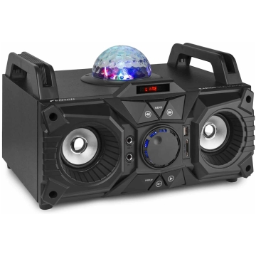 Sistem karaoke cu lumini KAR100, Bluetooth, 100W