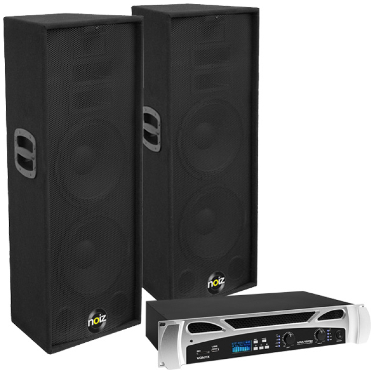 Sistem sonorizare 1000W Voice Box cu amplificator bluetooth