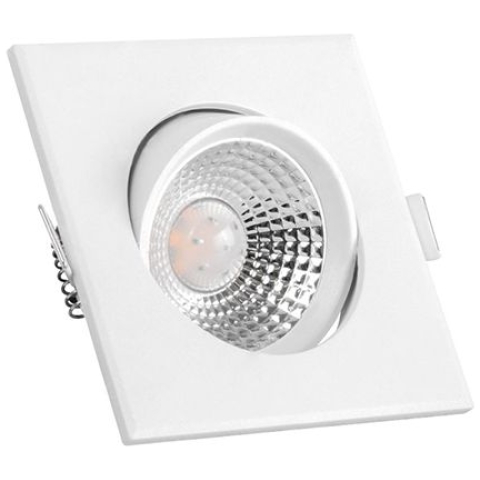 Spot LED 5W 6000K Alb rece Patrat Alb