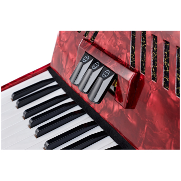 Acordeon Startone Piano Accordion 48 Red MKII