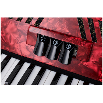 Acordeon Startone Piano Accordion 48 Red MKII