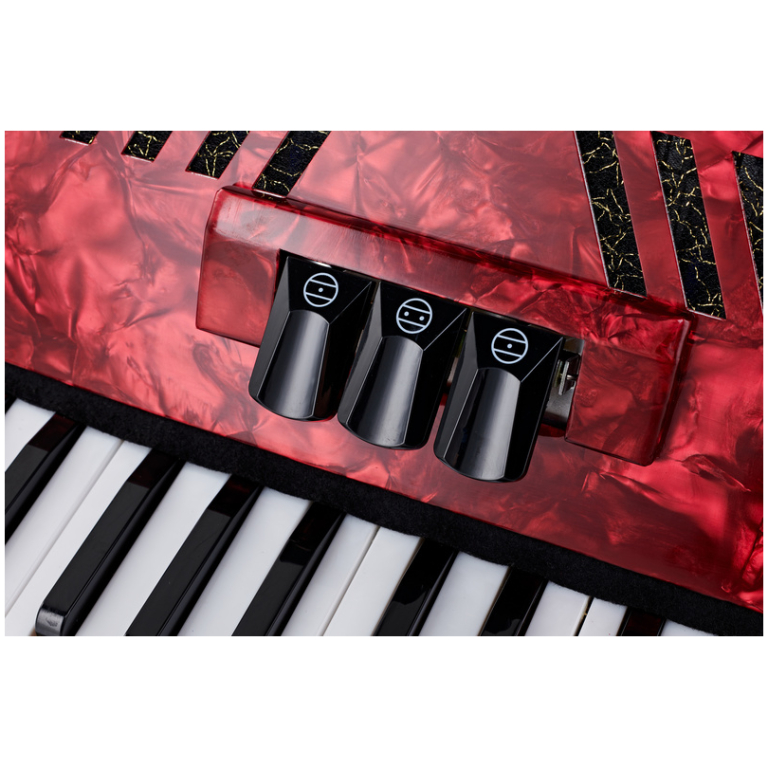 Acordeon Startone Piano Accordion 48 Red MKII