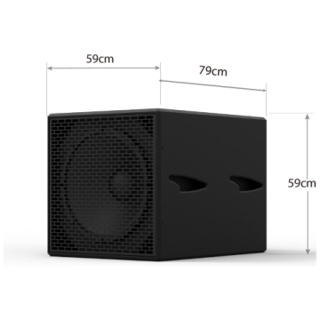 Subwoofer Activ Unka Sound System Force S3A