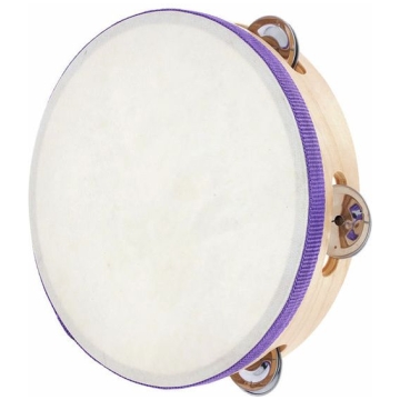 Tamburina Millenium 8" Tambourine Natural Skin