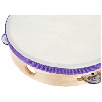 Tamburina Millenium 8" Tambourine Natural Skin