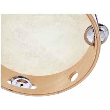 Tamburina Millenium 8" Tambourine Natural Skin