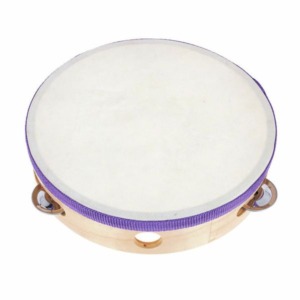 Tamburina Millenium 8" Tambourine Natural Skin