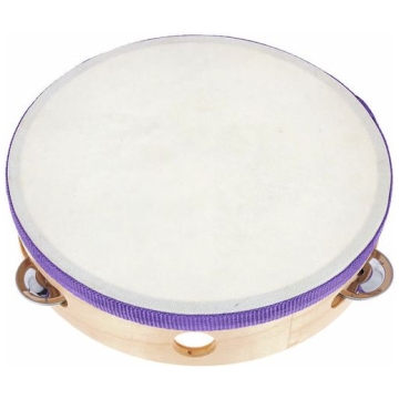 Tamburina Millenium 8" Tambourine Natural Skin