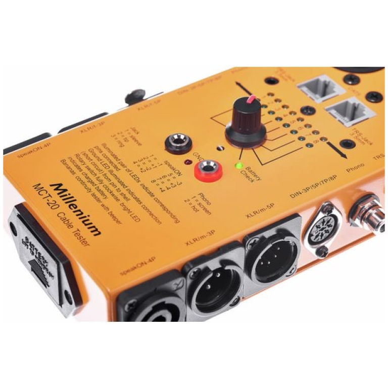 Tester Cabluri Audio Millenium MCT-20