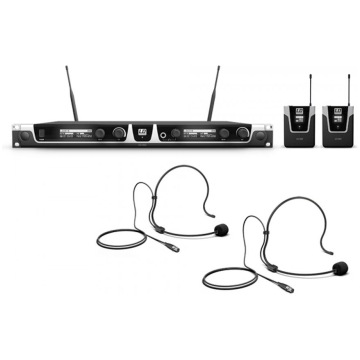 Set microfoane wireless headset LD Systems U518 BPH2