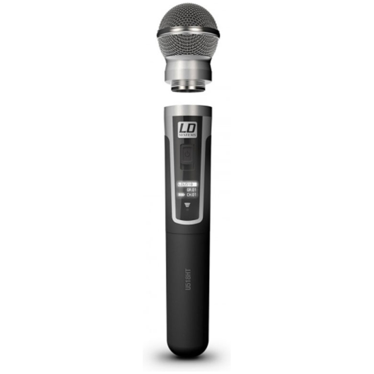 Set microfoane wireless de mana LD Systems U518 HHD