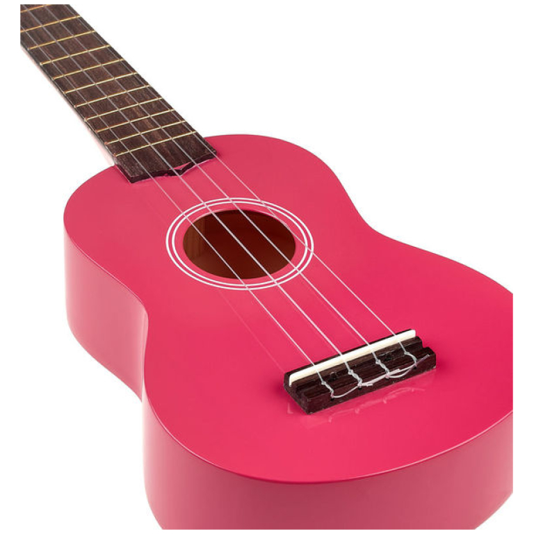Ukulele Soprano Harley Benton UK-12 Magenta Pink